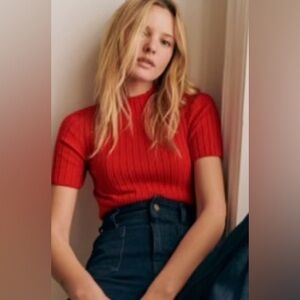 Sezane Edwin Jumper Rouge - Size M